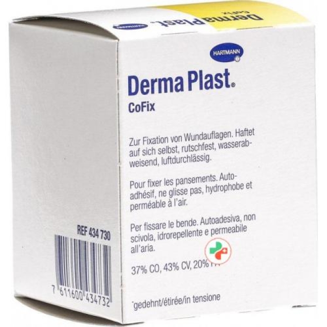 Dermaplast Cofix марлевый бинт 6смx4m Weiss