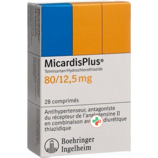 Micardisplus 80/12.5 mg 28 tablets