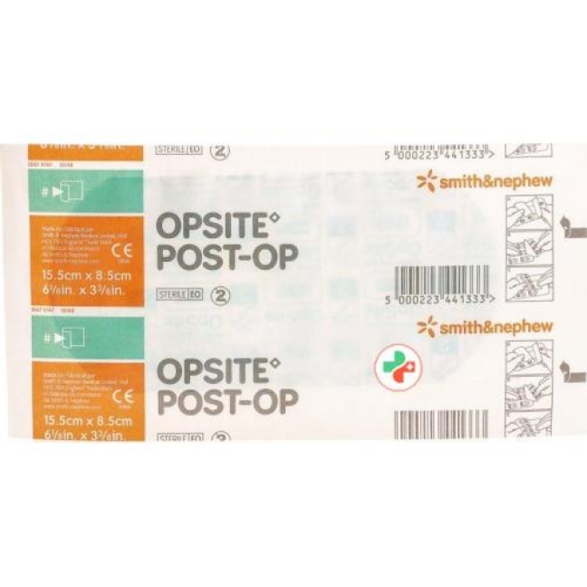 Opsite Post OP Folienverband 15.5x8.5см стерильный 20 пакетиков