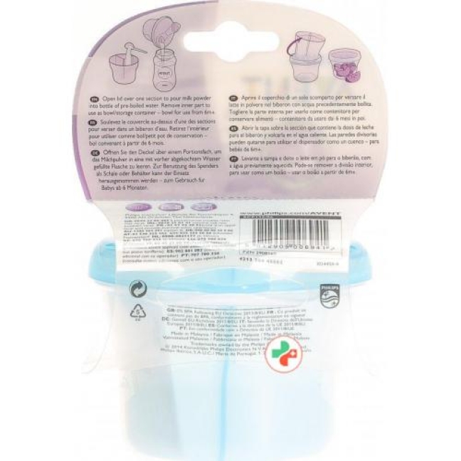 Avent Philips Milchpulver Spender Polypropyl