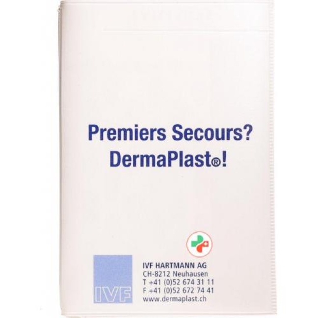 Dermaplast пластырейetui mit IVF Druck