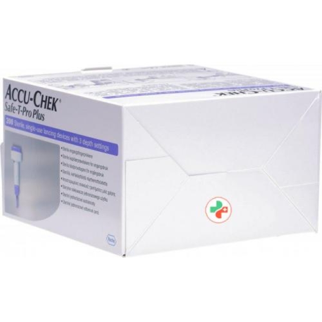 Accu Chek Safe-t Pro Plus Einmalstechhilfe 200 штук