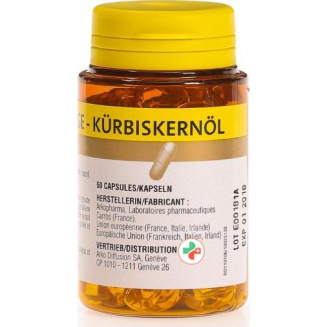 Arkocaps Kurbiskernol в капсулах 60 штук