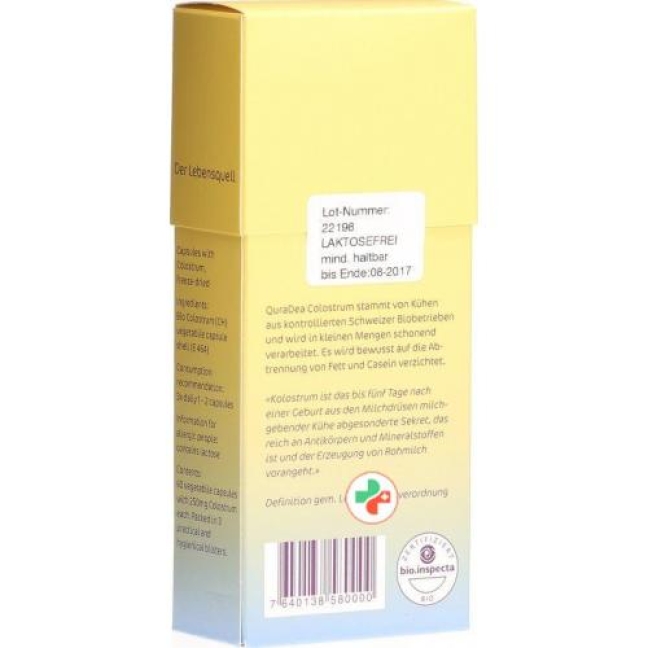 Quradea Kuh Colostrum Original в капсулах Bio пастилки 60 штук