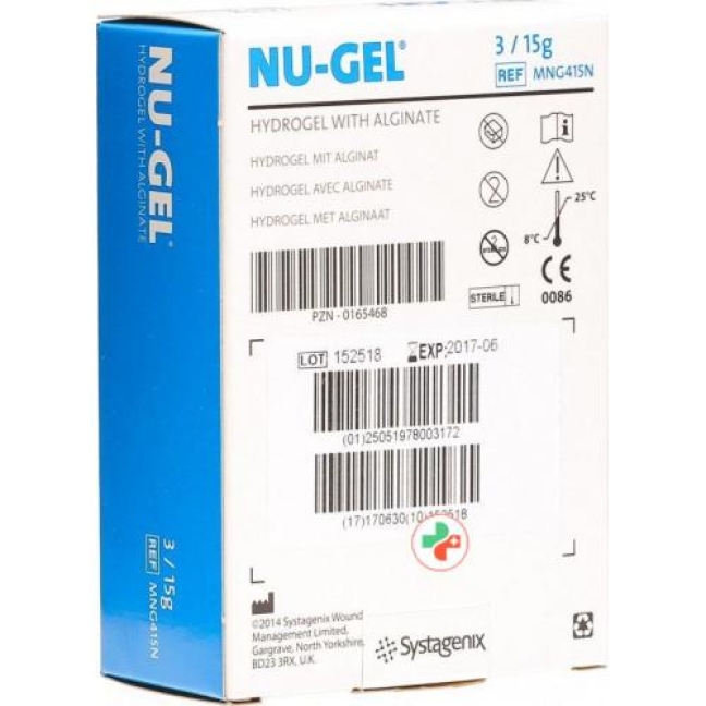 Let's Comfort Nu-Gel Hydrogel mit Alginat 3x 15г