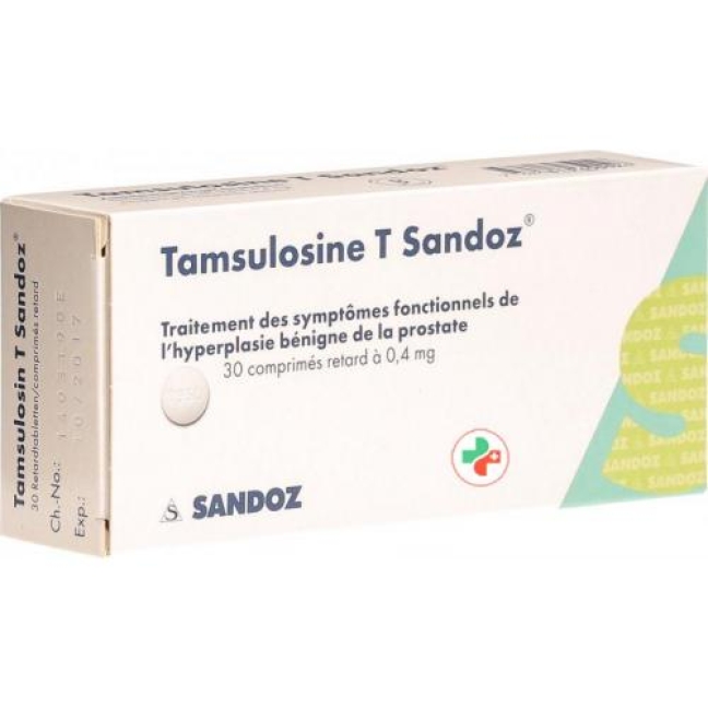 Tamsulosin T Sandoz Retard 0.4 mg 30 tablets