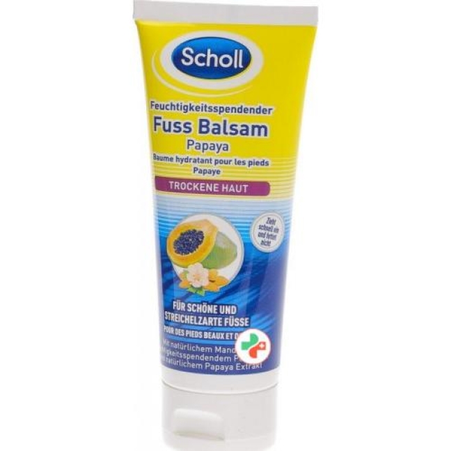 Scholl Fuss бальзам Papaya 75мл