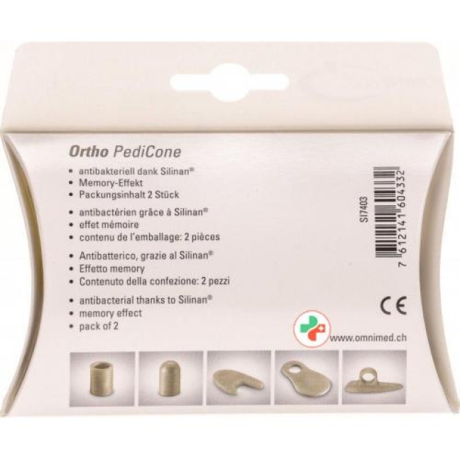 Omnimed Ortho PediCone Zehenspreizer размер L 2 штуки