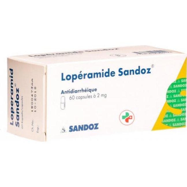 Loperamid Sandoz 2 mg 60 Kaps