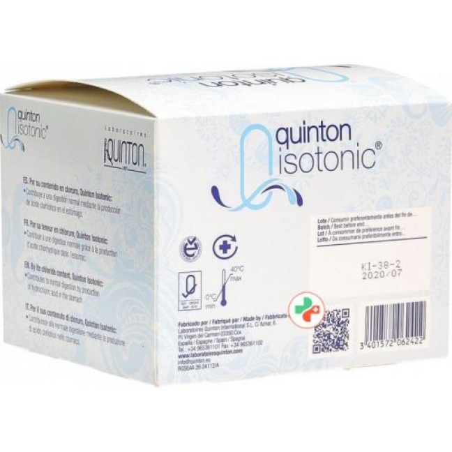 Quinton Isotonic 30 ампул по  10мл