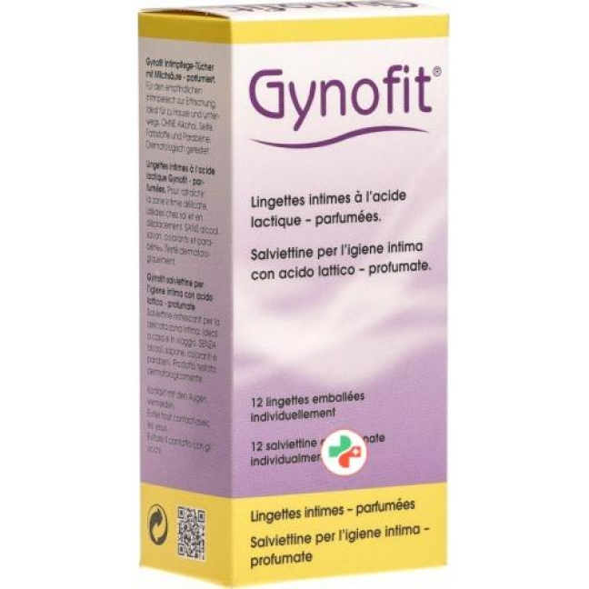 Gynofit Intimpflegetucher Parfumiert 12 штук