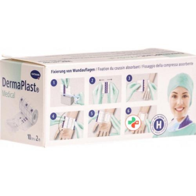 Dermaplast Medical Fixierfolie 10смx2м