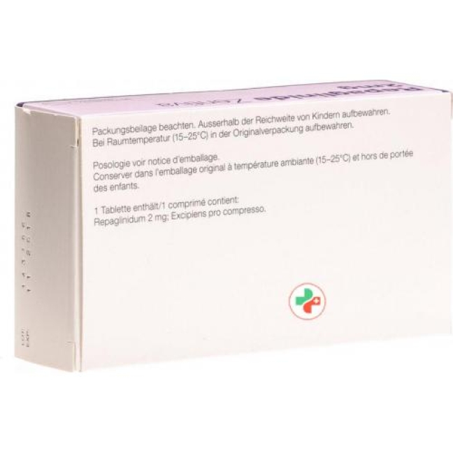 Repaglinide Zentiva 2 mg 90 tablets