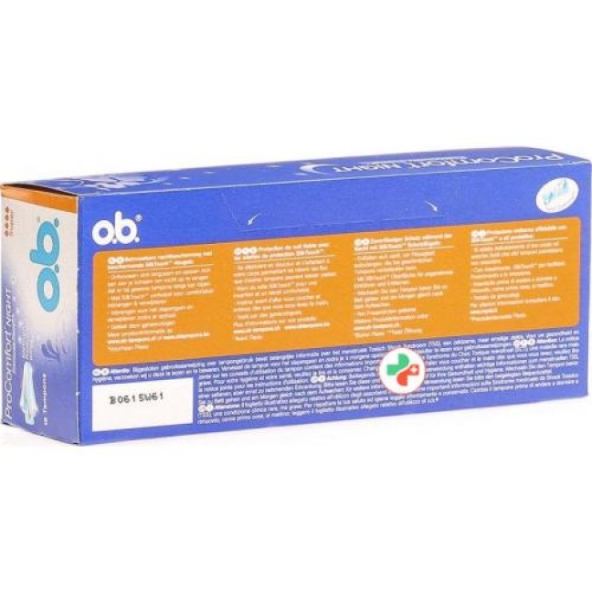 Ob Flexia Pro Comfort Tampons Night Super 16 штук