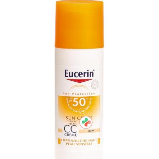 Eucerin Sun CC крем Gesicht Light SPF 50+ 50мл