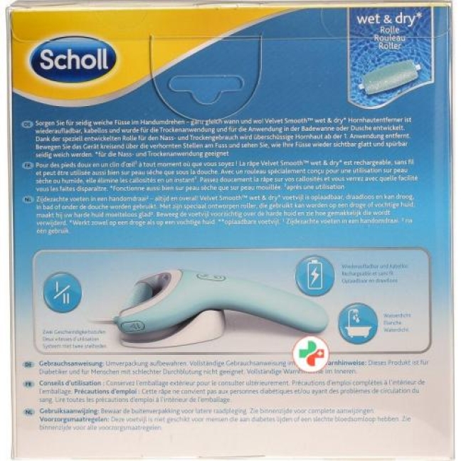 Scholl Velvet Smooth Wet & Dry Hornhautentferner