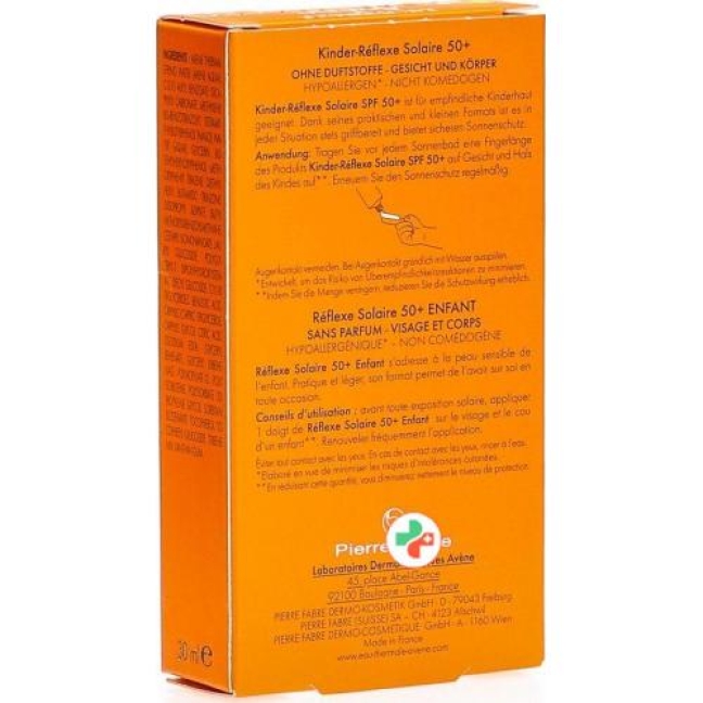 Avene Reflexe Solaire Kinder SPF 50+ 30мл