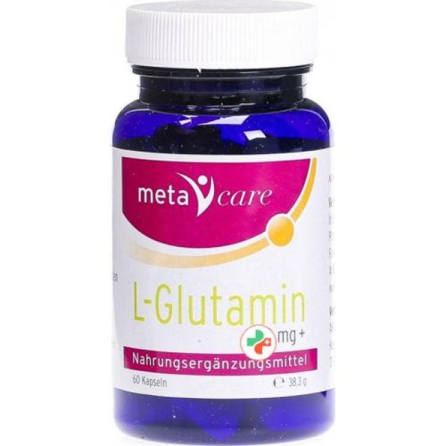 Meta Care L-glutamin в капсулах 500мг 60 штук