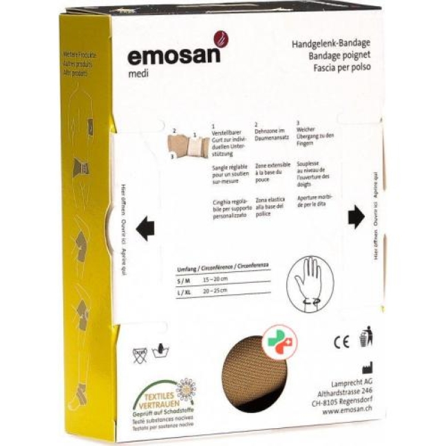 emosan medi Handgelenk-Bandage S/M