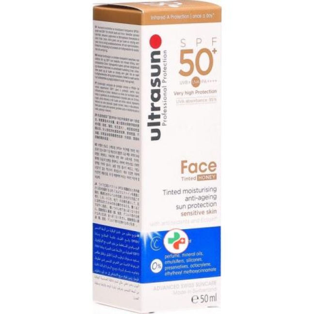 Ultrasun Face Tinted Sonnenschutzfaktor 50+ Honey 50мл