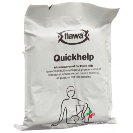 Flawa Quickhelp Verbandpatrone 20x20см 3мX10см