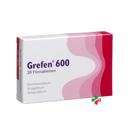 Grefen 600 mg 20 filmtablets