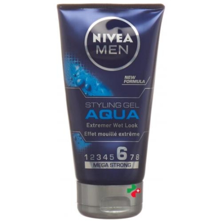 Nivea Hair Care Styling Gel Aqua Wet Look 150мл