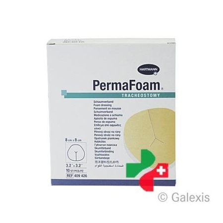 PERMA FOAM TRACHEOTOMY 8X8CM