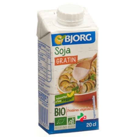 BJORG SOJA GRATIN BECHAMEL