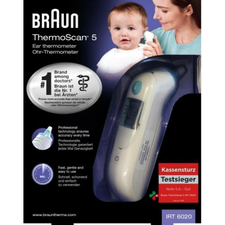 BRAUN THERMOSCAN 5 IRT 6020