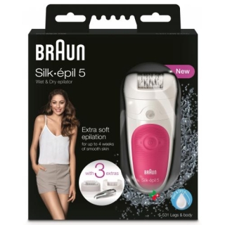 BRAUN SILK-EPIL 5 W&D 5-531