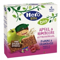 Hero Kids Bio Riegel Himbeer Apfel 6x 30г