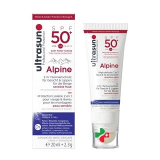 Ultrasun Alpine SPF 50 20мл + 2.3мл