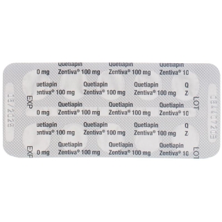 QUETIAPIN Zentiva Filmtabl 100 mg