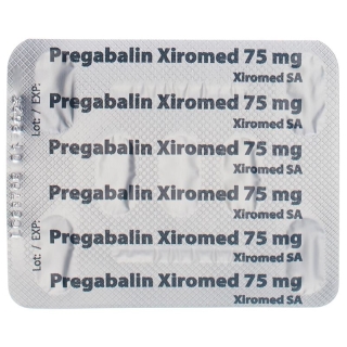 PREGABALIN Xiromed Kaps 75 mg PREGABALIN Xiromed Kaps 75 mg
