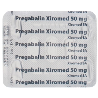 PREGABALIN Xiromed Kaps 50 mg PREGABALIN Xiromed Kaps 50 mg