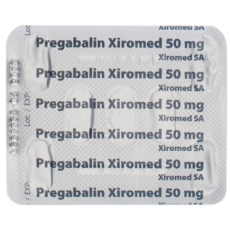 PREGABALIN Xiromed Kaps 50 mg PREGABALIN Xiromed Kaps 50 mg