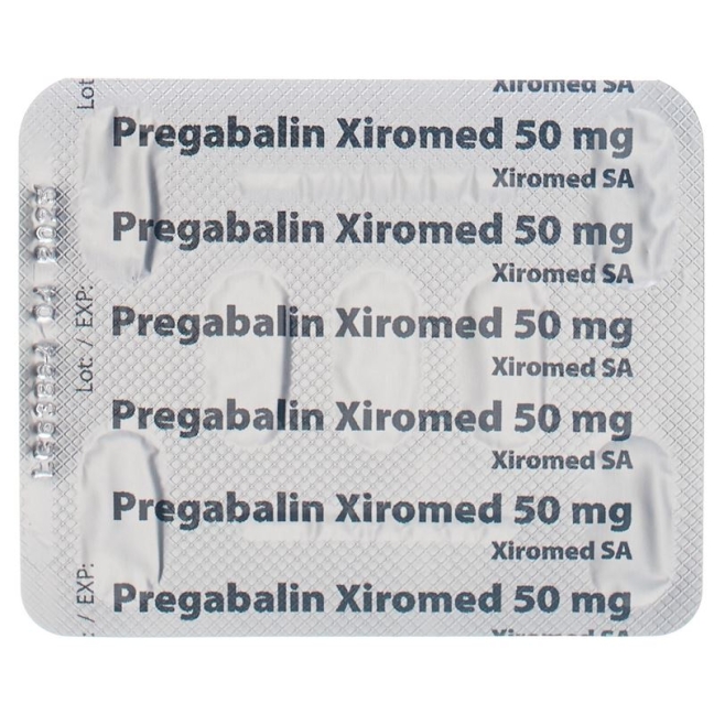 PREGABALIN Xiromed Kaps 50 mg PREGABALIN Xiromed Kaps 50 mg