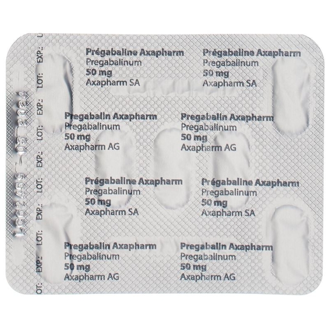 ПРЕГАБАЛИН Аксафарм Капс 50 мг ПРЕГАБАЛИН Аксафарм Капс 50 мг