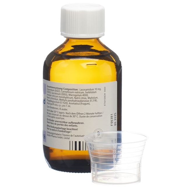 LACOSAMID Desitin Sirup 10 mg/ml