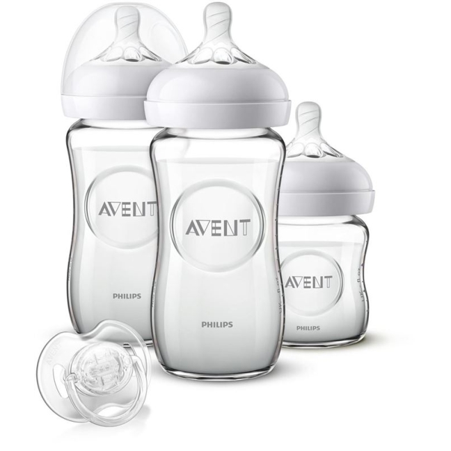 PHILIPS AVENT Naturnah Glas Neugeborenen-Set