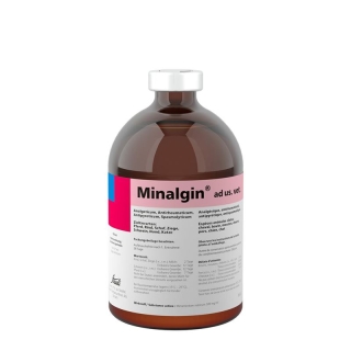 MINALGIN Inj Lös 500 mg/ml ad us vet. MINALGIN Inj Lös 500 mg/ml ad us vet.