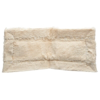 HA-RA Boden-Faser 38cm weiss kurz