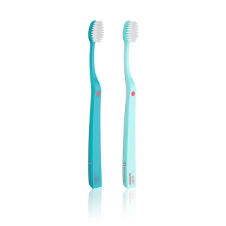 EDEL+WHITE Flosserbrush Zahnbürste Ult Duo