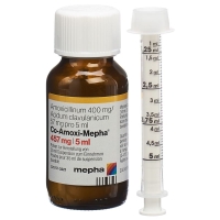 CO-AMOXI Mepha Plv 457 mg f Susp