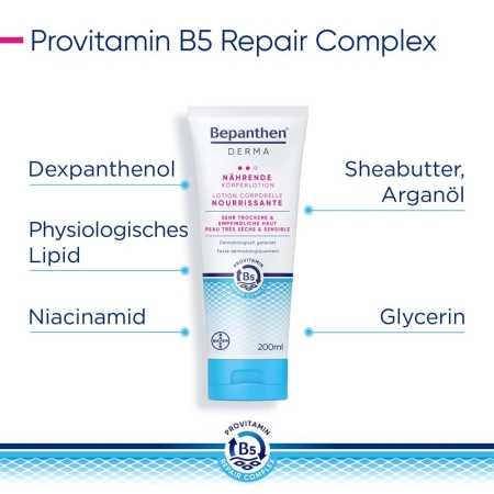 Bepanthen DERMA Питательный лосьон для тела, дисп. 400 мл