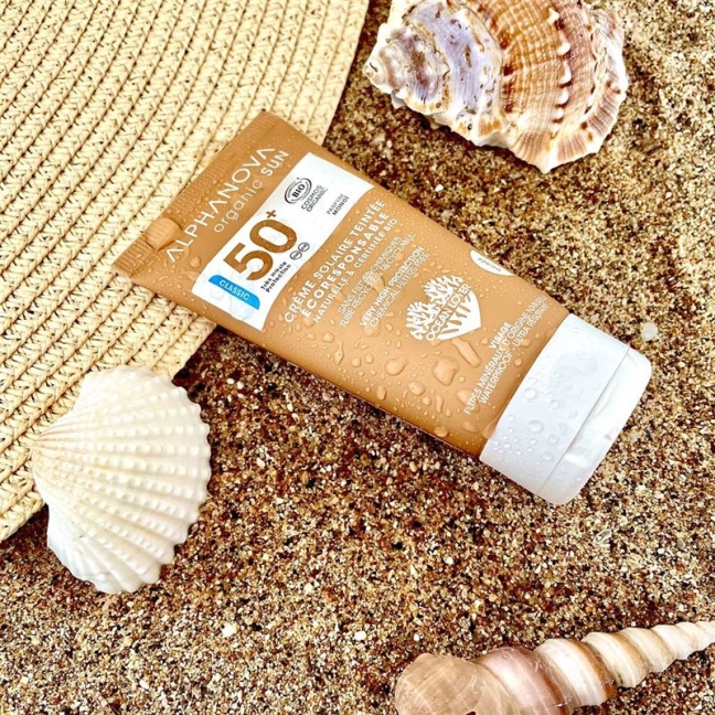 ALPHANOVA SUN Creme Bio leicht get 50+ o Parf