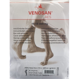 VENOSAN AES A-G XL lang offen weiss