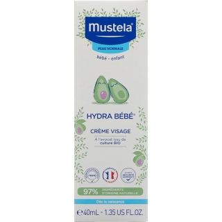 Крем для лица MUSTELA Hydra Bébé для нормальной кожи.