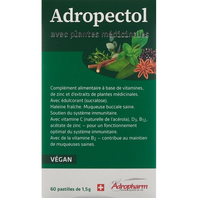 ADROPECTOL Plants Pastillen